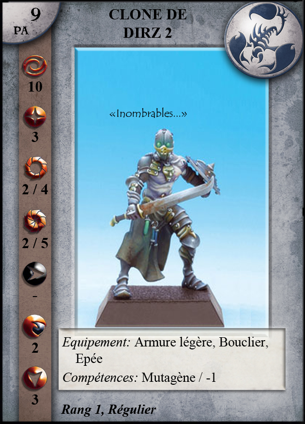 Clone de Dirz 2 (Épée)